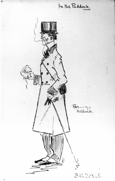 An early sketch from 1910, In the Paddock, Baldoyle