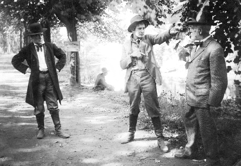 Rex Ingram in the Moonshine Maid and the Man (1914)