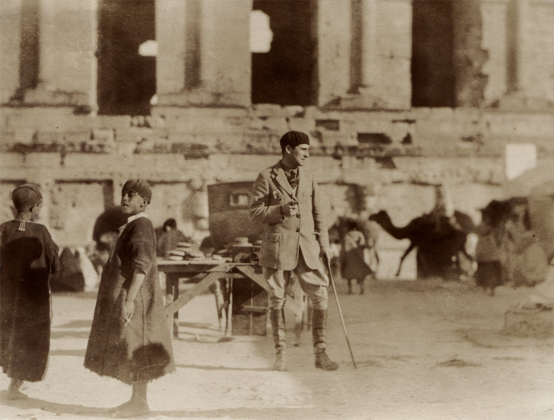 Rex in North Africa making The Arab, 1923