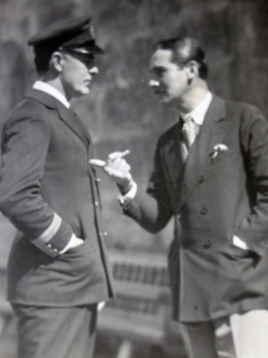 Directing Antonio Moreno in Mare Nostrum